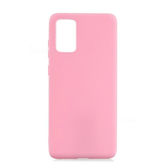 Capa de Silicone para Samsung Galaxy Note 20 Rosa